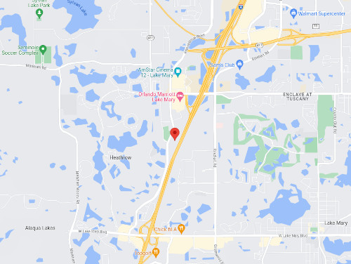 Lake Mary Map